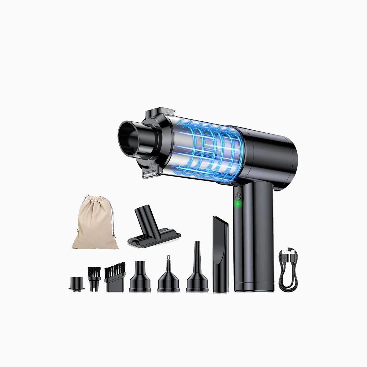 ZARIMI cordless car vacuum cleaner handheld portable