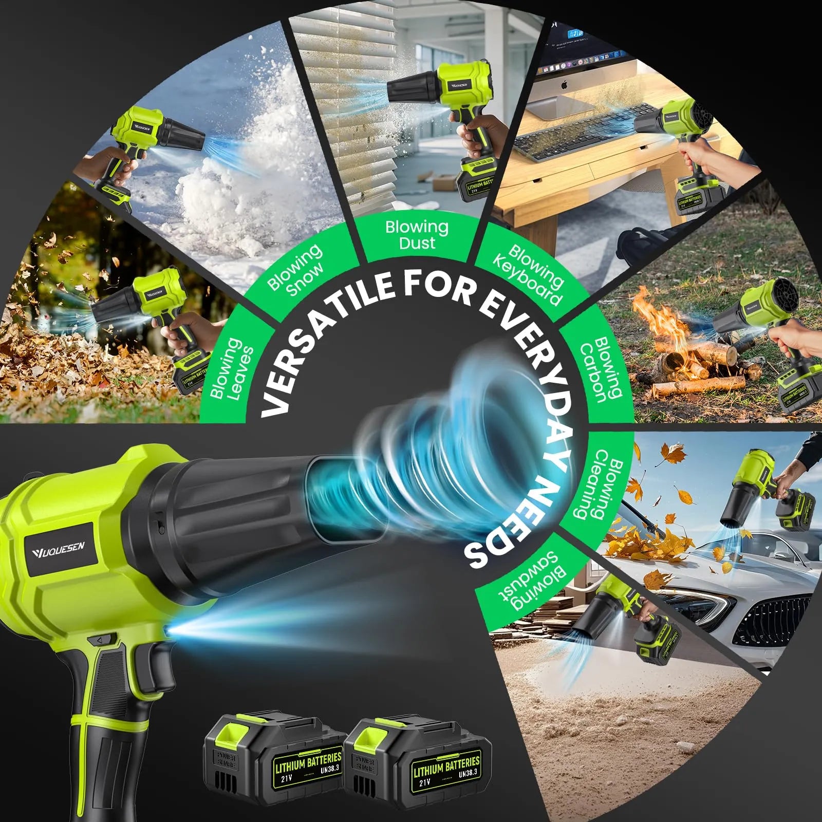 980,000 RPM Cordless Leaf Blower