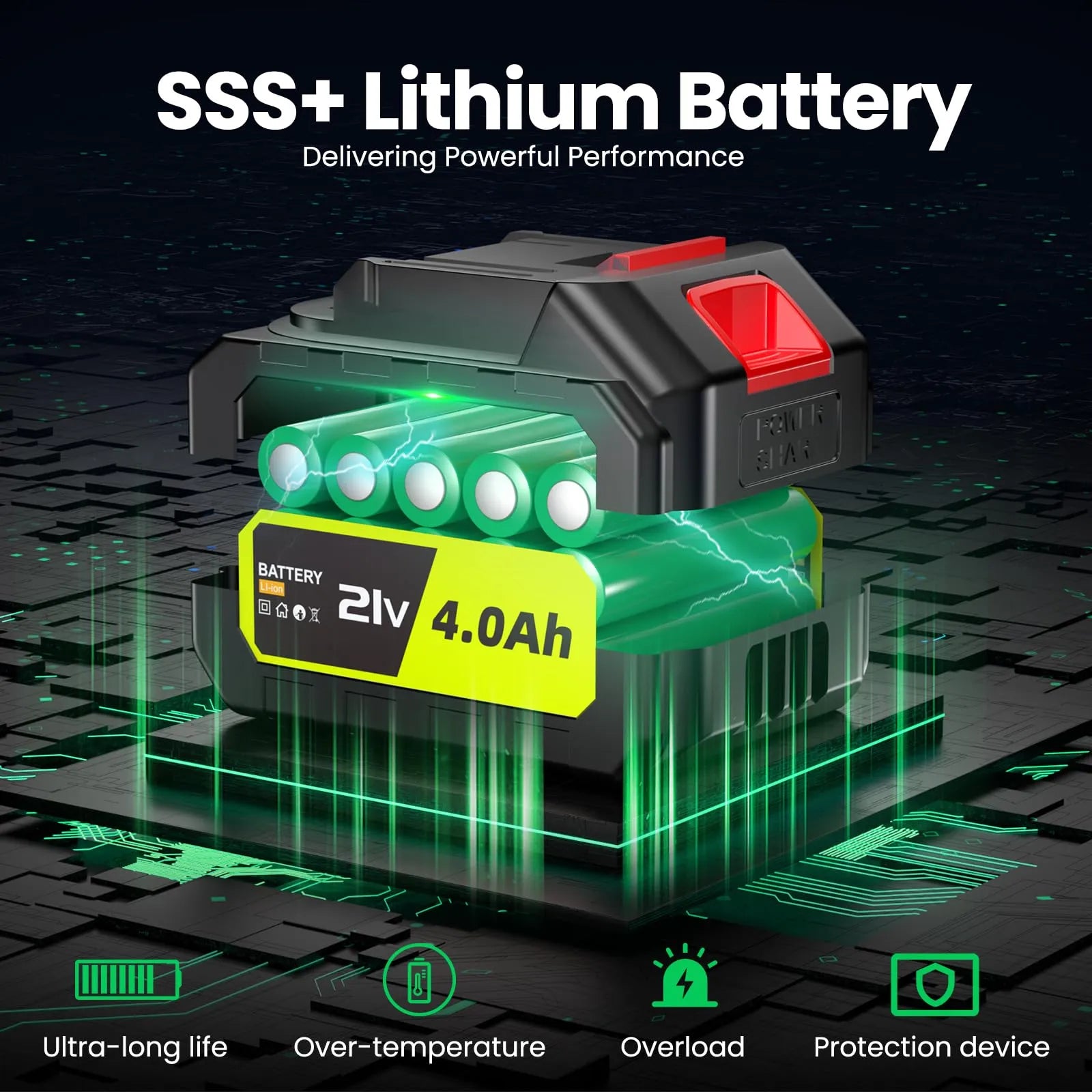 980,000 RPM Cordless Leaf Blower