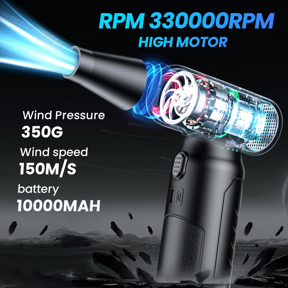 ZARIMI Electric Air Duster - 33,0000 RPM