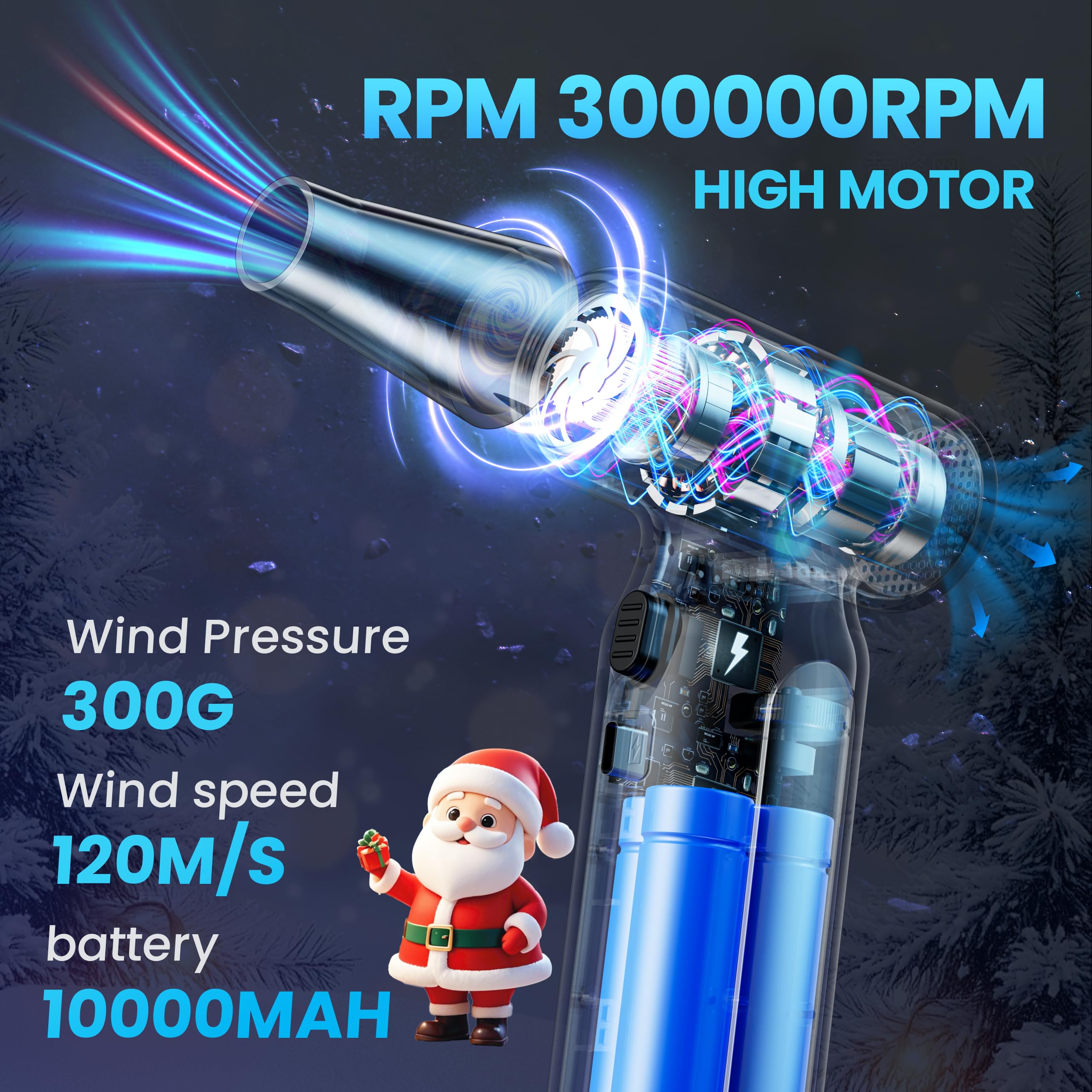 TRANSWARRIOR Electric Compressed Air Duste