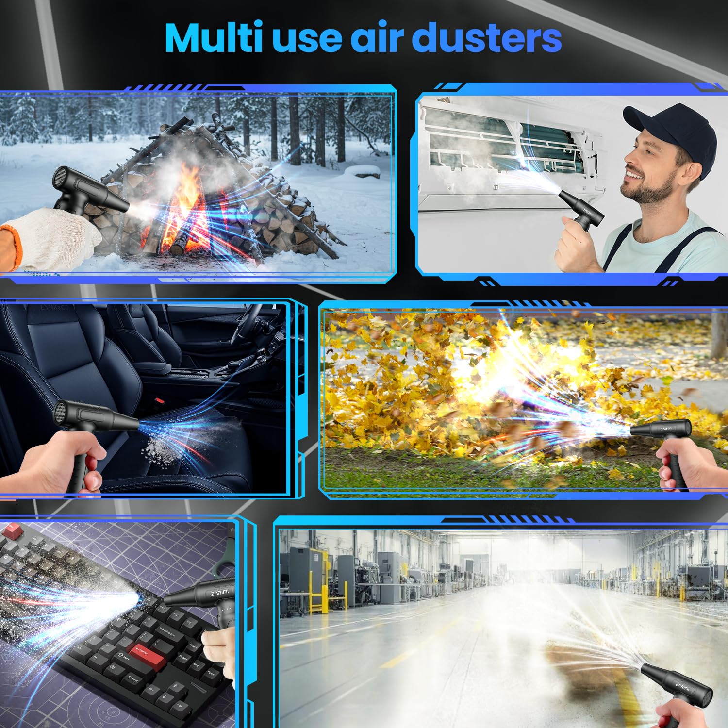 ZARIMI Electric Air Duster - 33,0000 RPM